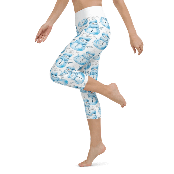 Frosty Friends Yoga Capri Leggings product image (2)