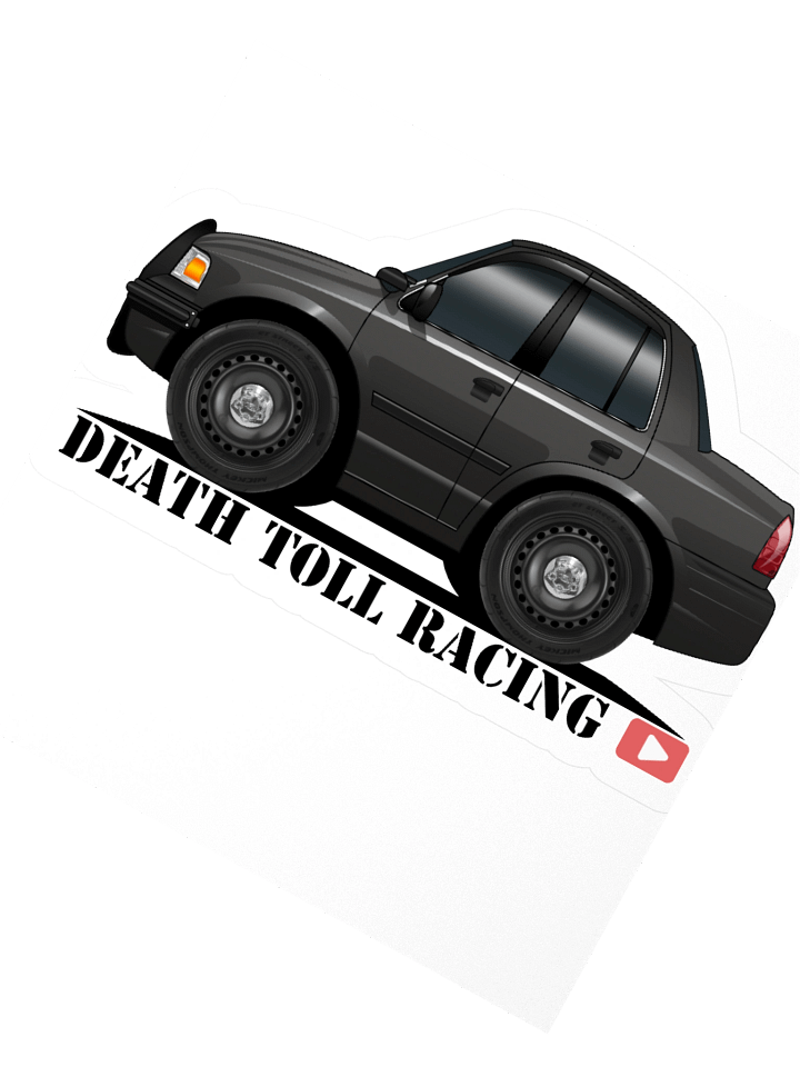 Twin Turbo Crown Vic P71 Kiss Cut Stickers product image (5)