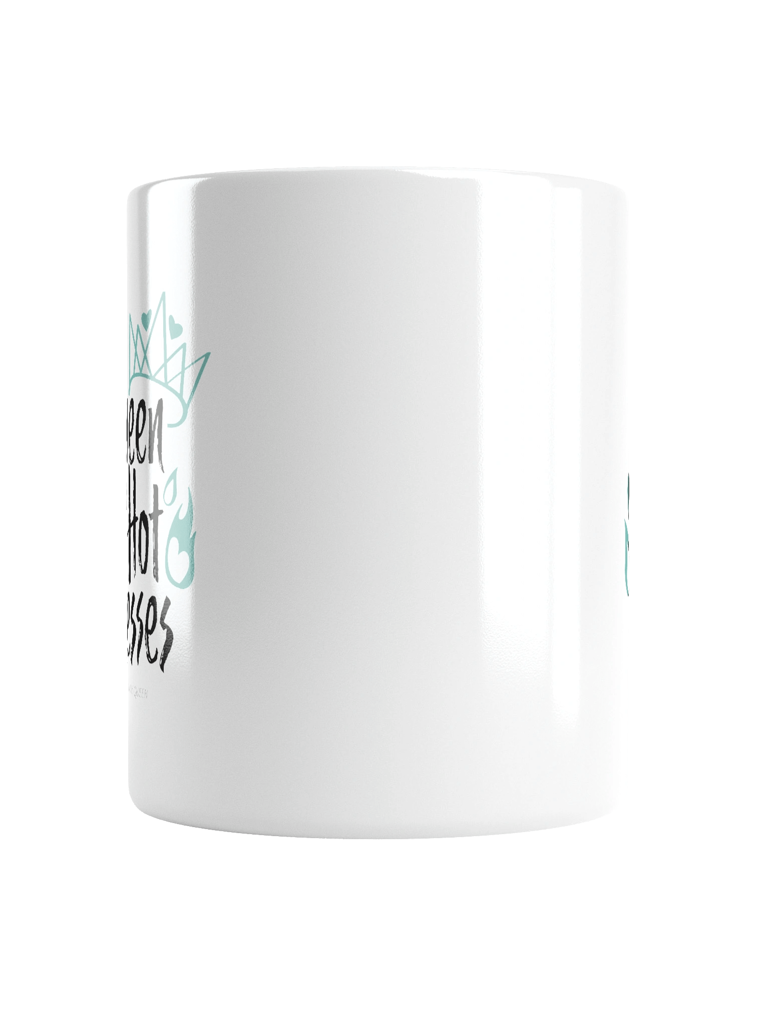 Queen Of Hot Messes White Glossy Mug product image (16)