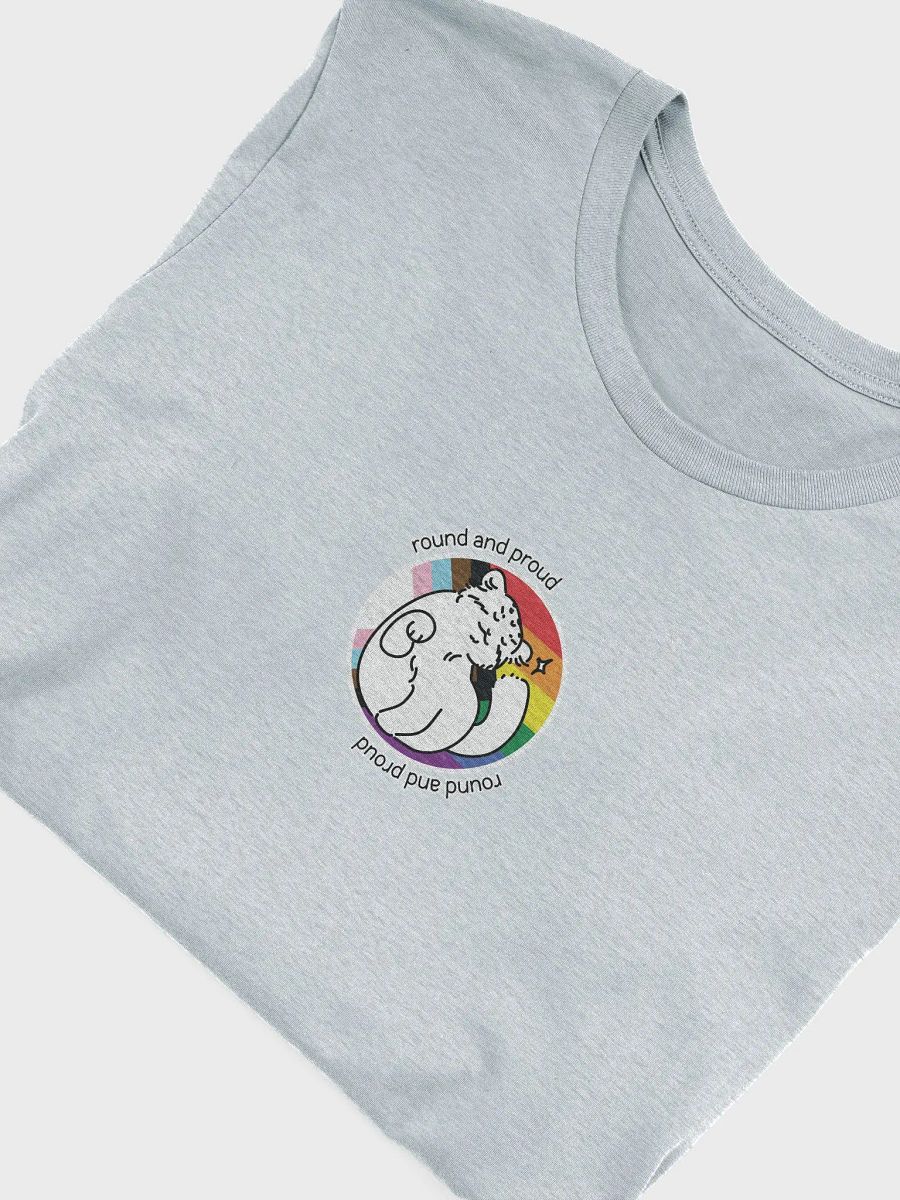 Round and Proud Manul Pride Version - Bella+Canvas Unisex T-Shirt product image (50)
