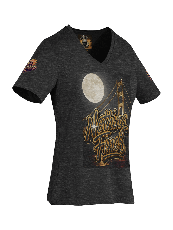 Nothing Finer Passive Income V-Neck Tee product image (2)