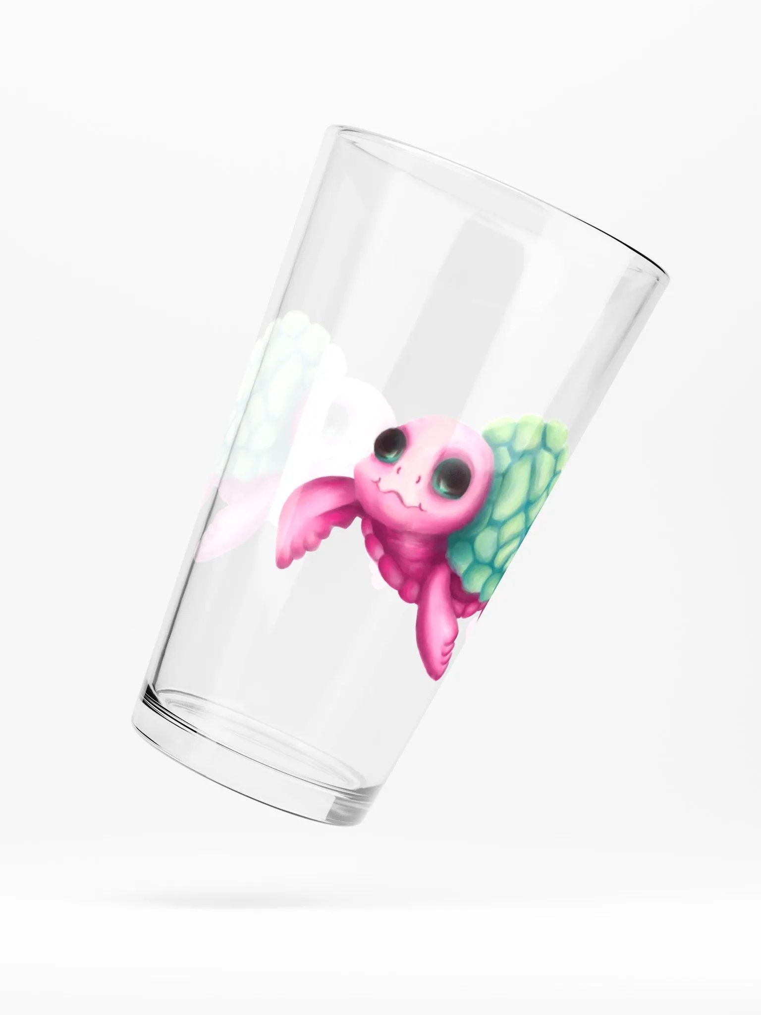 Sea Turtle Cutie Pint Glass product image (5)