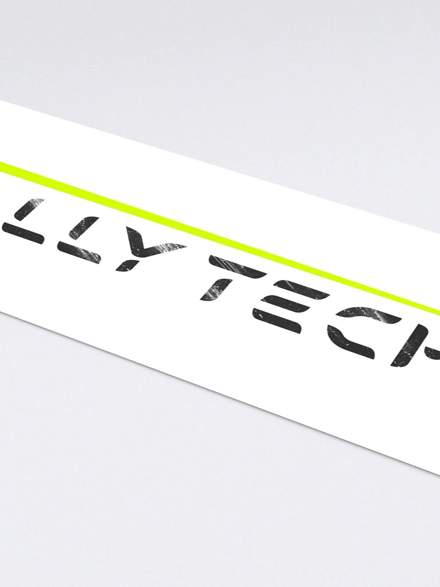 RALLY TECHNICAL Sticker 2 - White product image (4)