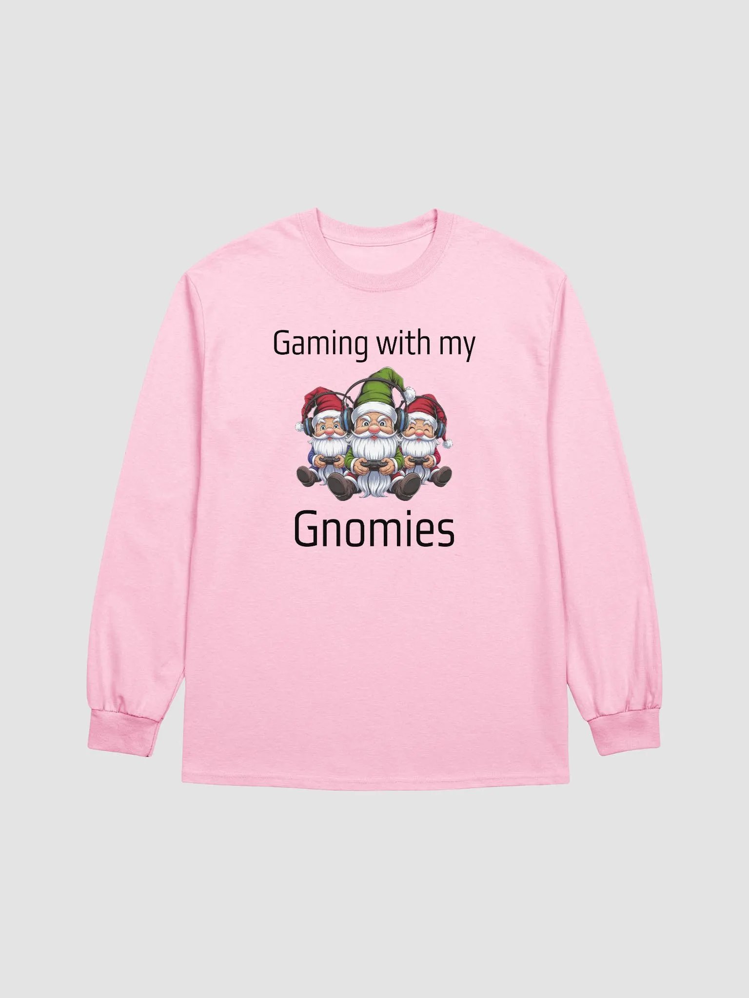 Gnome Gamer Squad Long Sleeve Tee product image (2)
