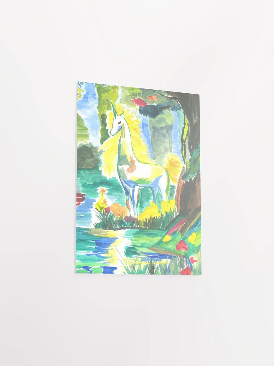 Unicorn In Paradise Art Print product image (11)