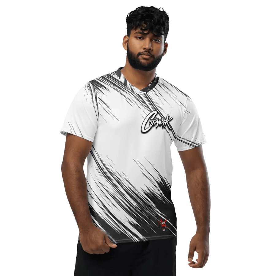 Creanak Unisex Sports Jersey w/ Redass Jolly Roger product image (9)
