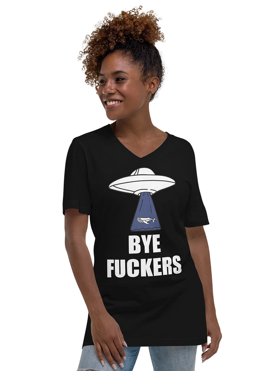 Bye Fuckers v-neck t-shirt product image (1)