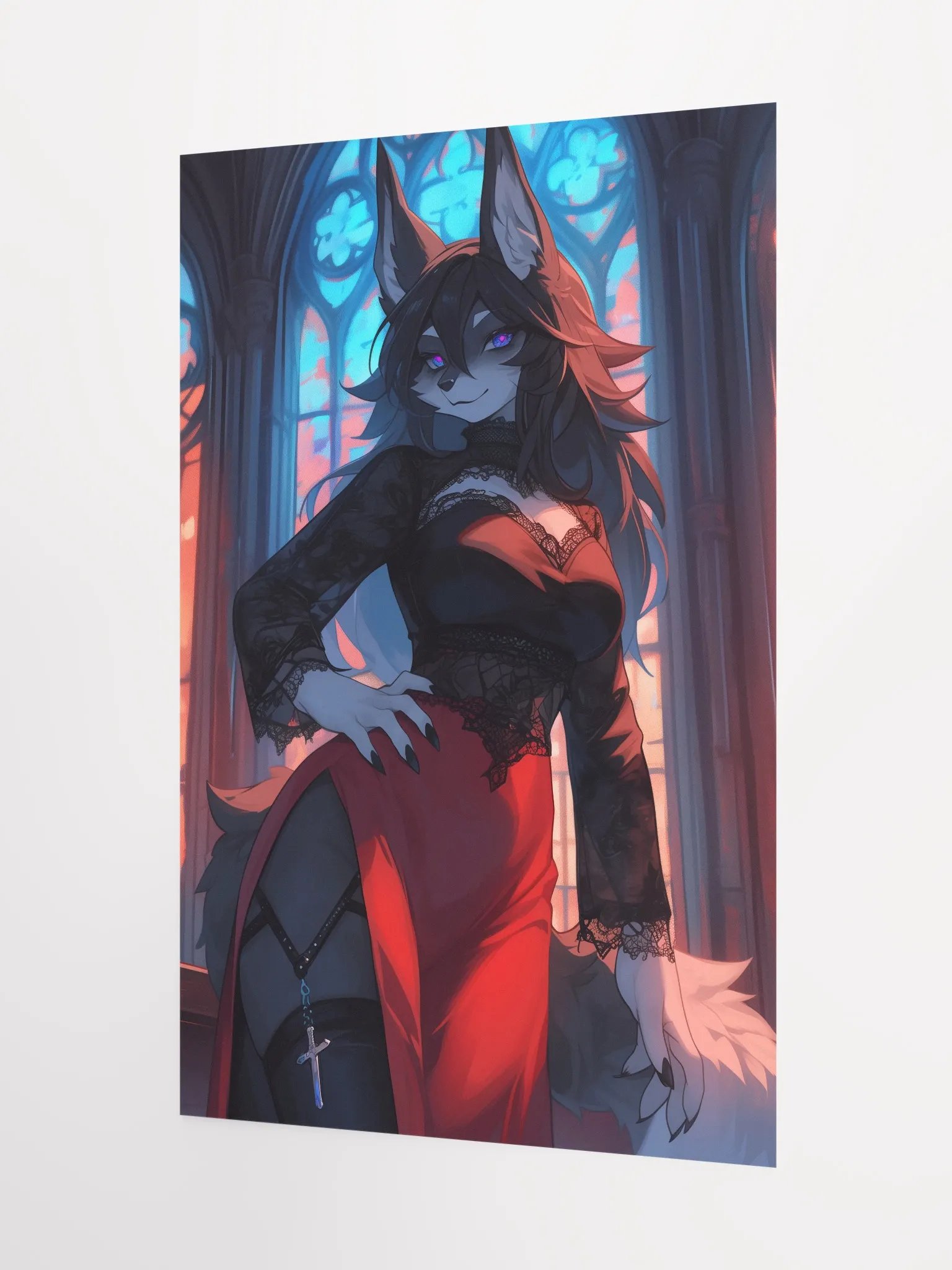 Gothic Fox Confidante Poster product image (3)