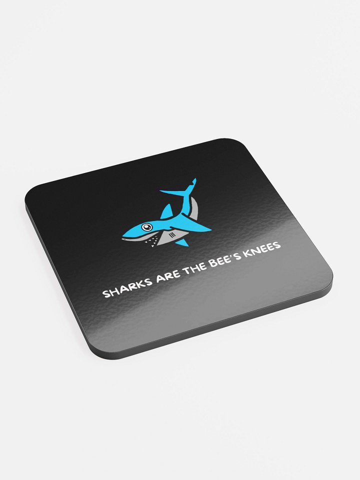 Sharks are the Bee's Knees Coaster product image (2)