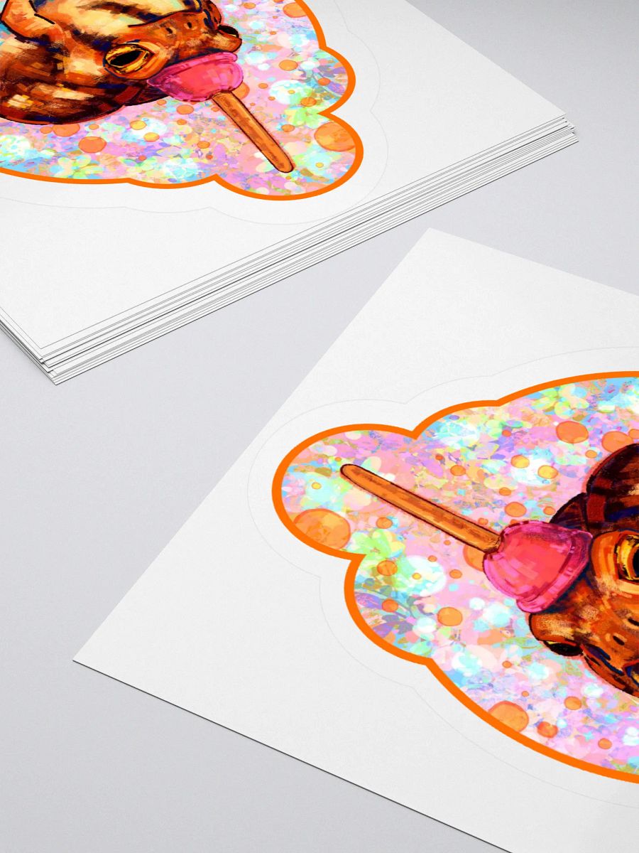 Frog Log Sticker product image (4)