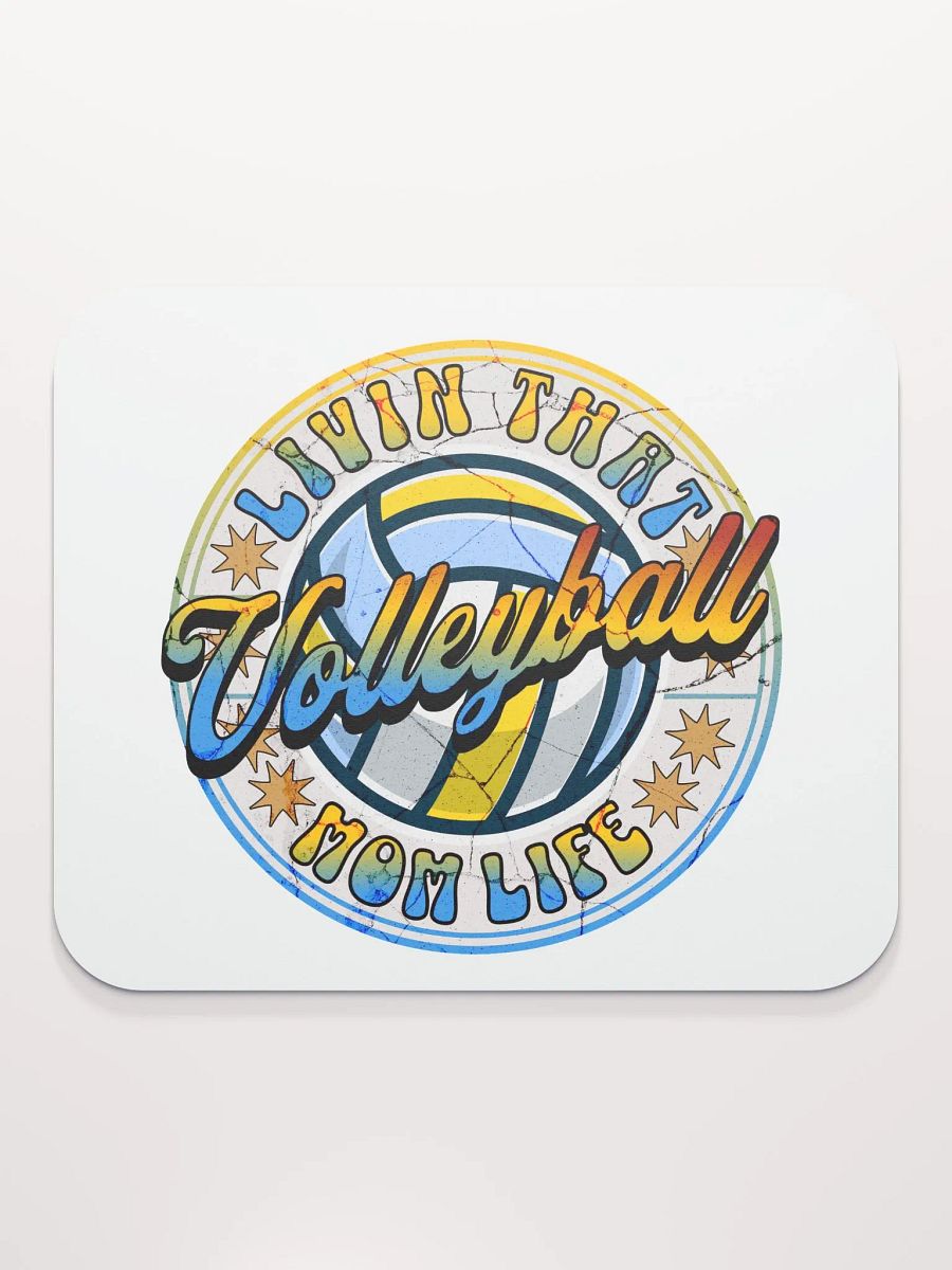 Livin That Mom Life Volleyball Mouse Pad product image (1)