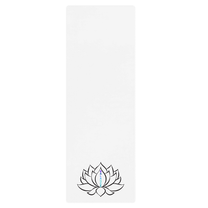 balance lotus yoga mat product image (2)