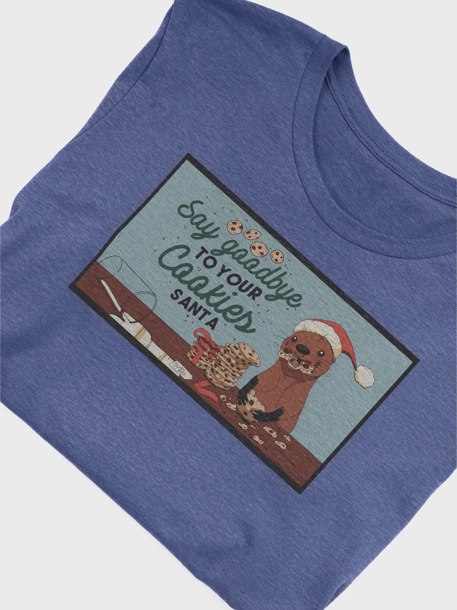 Otter Santa Premium T-shirt product image (5)