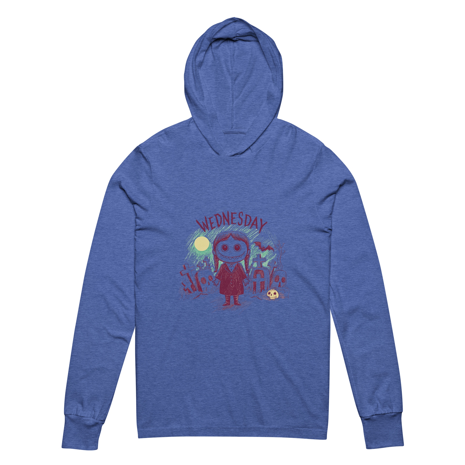 Labubu Wednesday Halloween Hoodie product image (2)