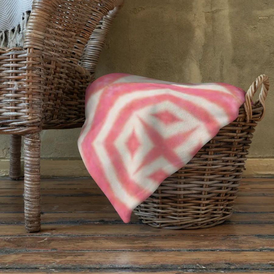 Vibrant Pink Blend-Throw Blanket product image (3)