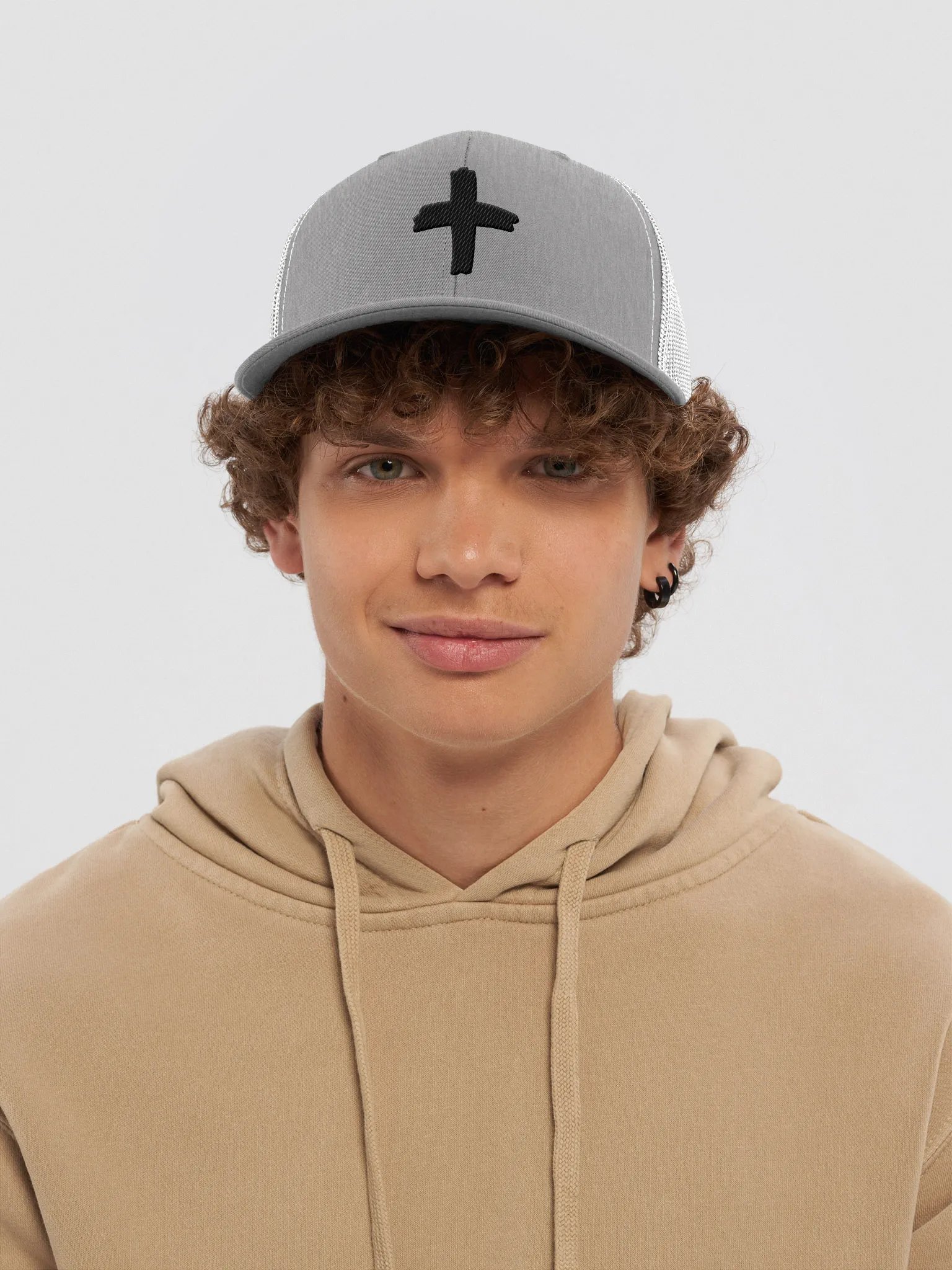 Cross Trucker Hat product image (10)