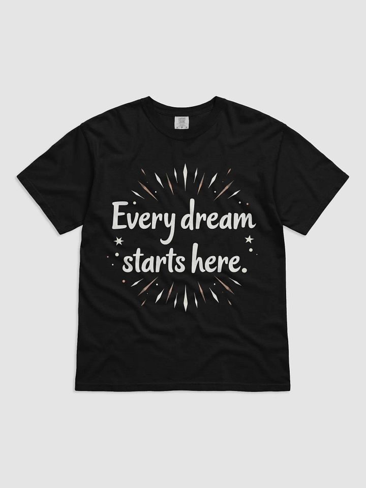 Every Dream Starts Here: The Shawn Mendes Inspired T-Shirt That Will Ignite Your Journey to Greatness product image (1)