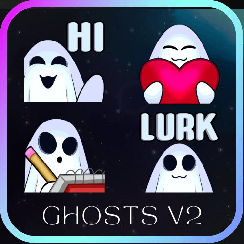Ghost V2 Emotes product image (1)