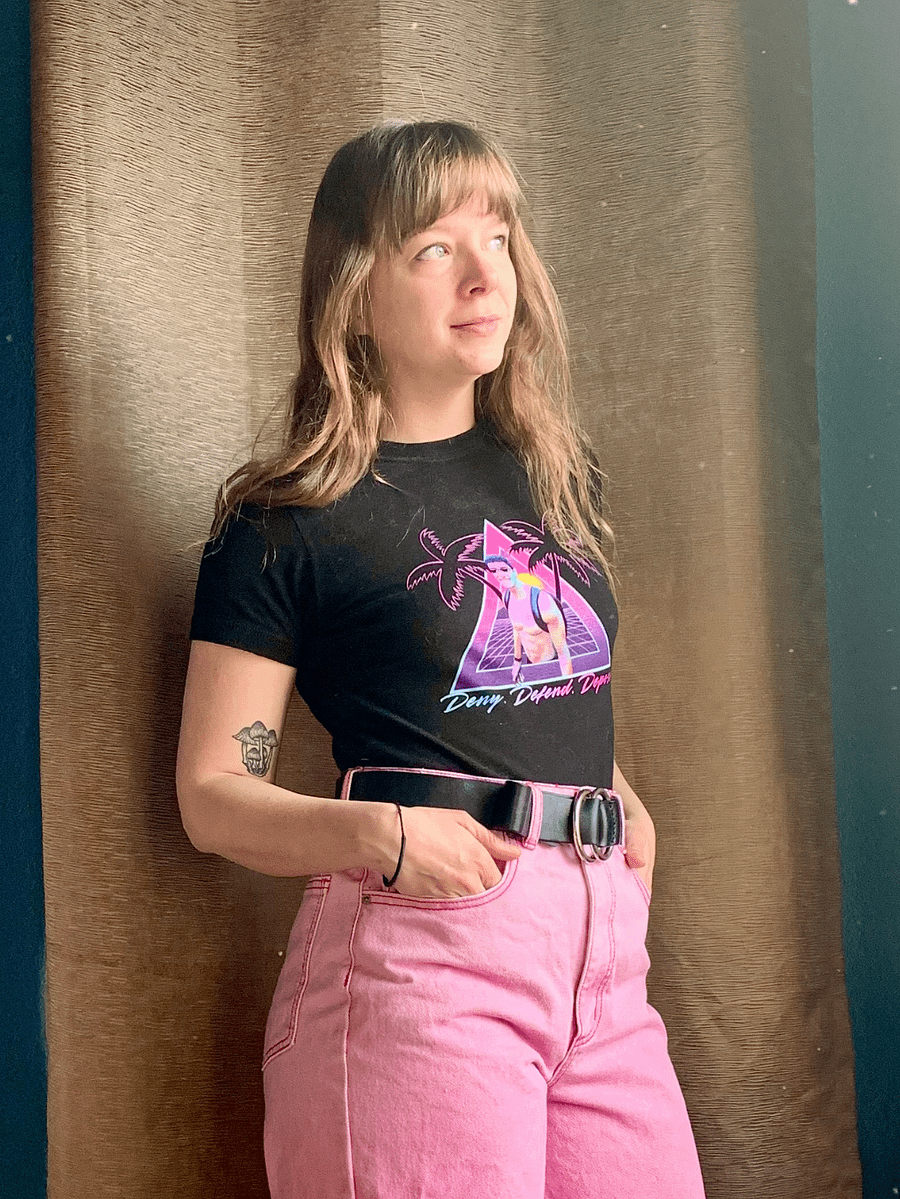 Vaporwave Vigilante Tee product image (3)