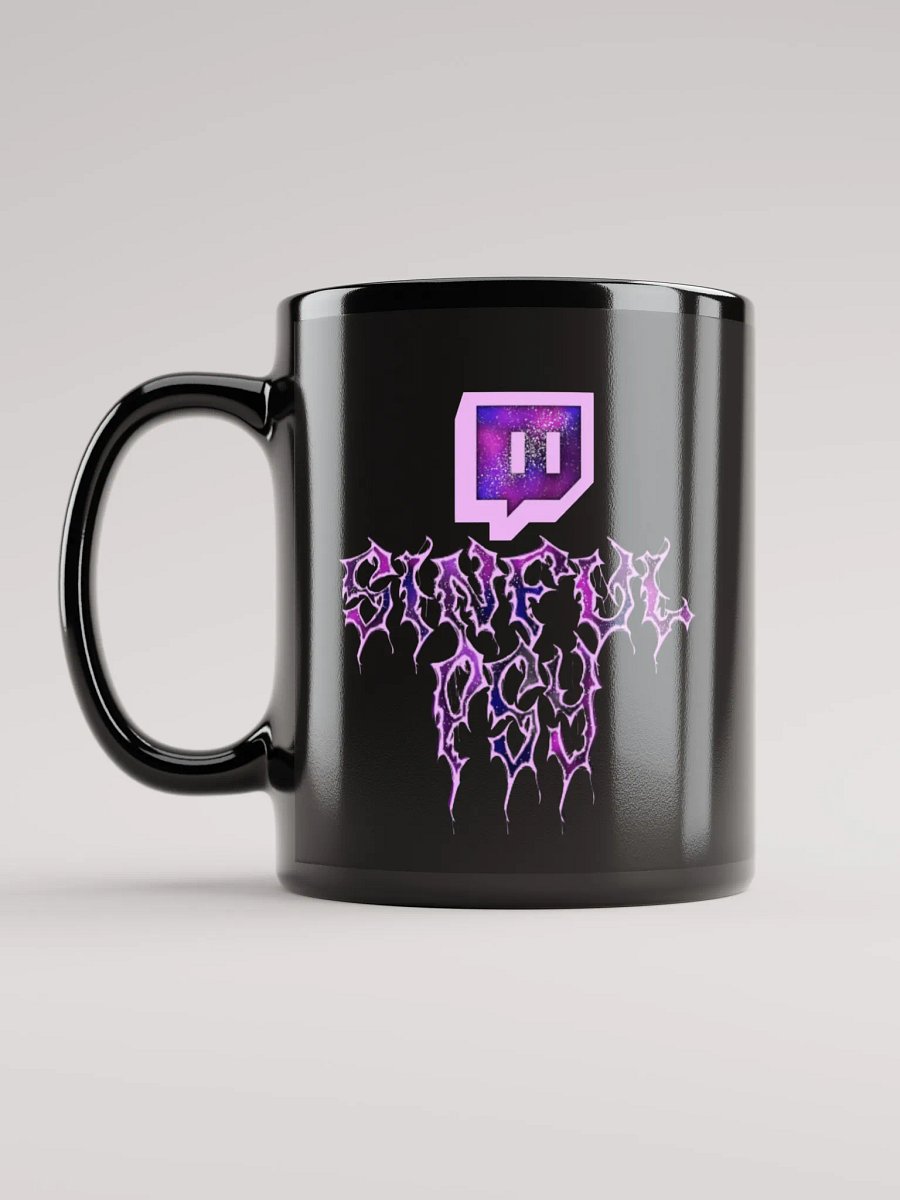 SinfulPsyTTV's Galaxy Gengar Black Glossy Mug product image (12)