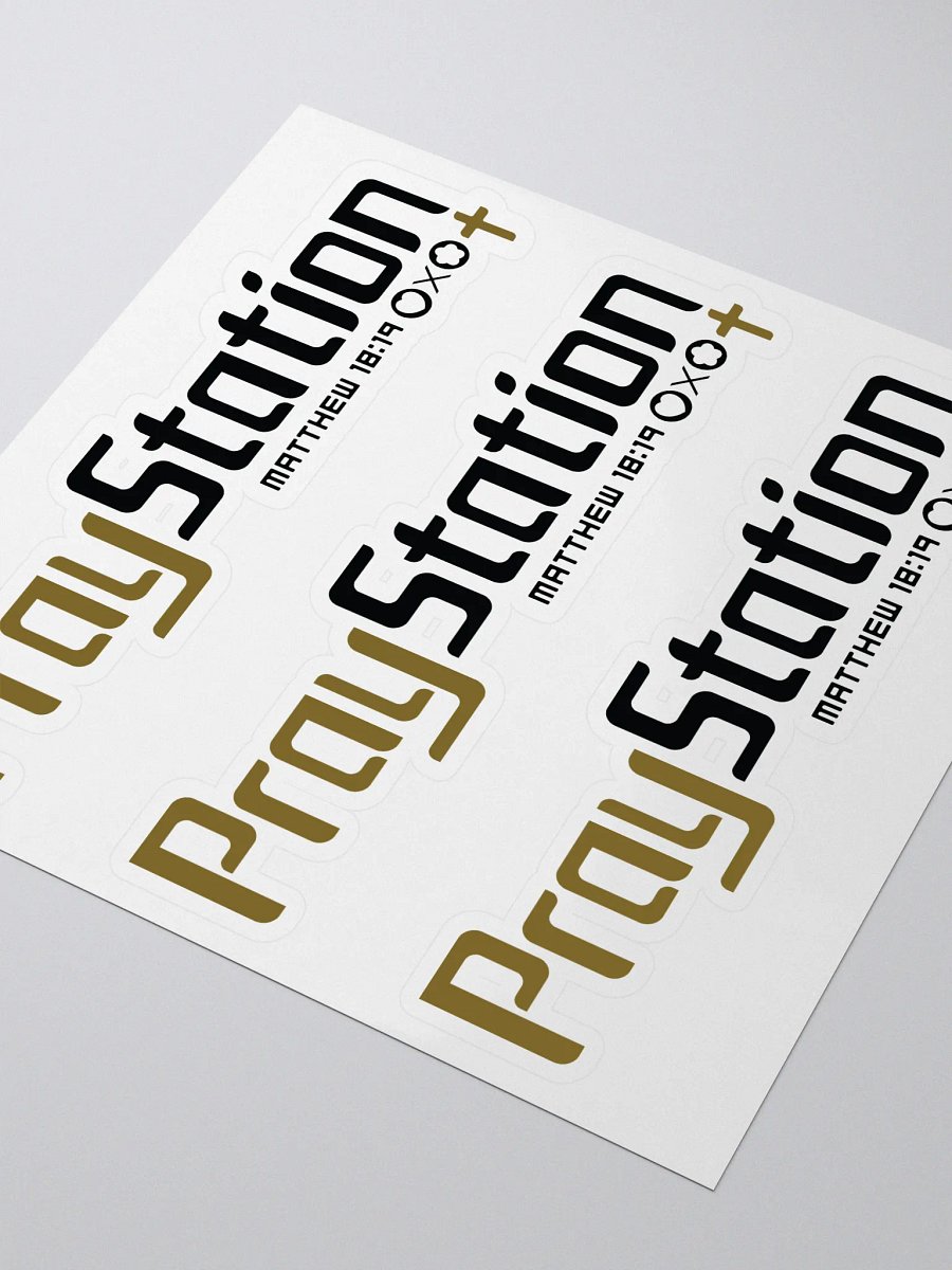 LXA PrayStation Stickers | 3 in 1 Launch Edition | Love X Aloha - Faith Collection | Premium Christian Merch product image (3)