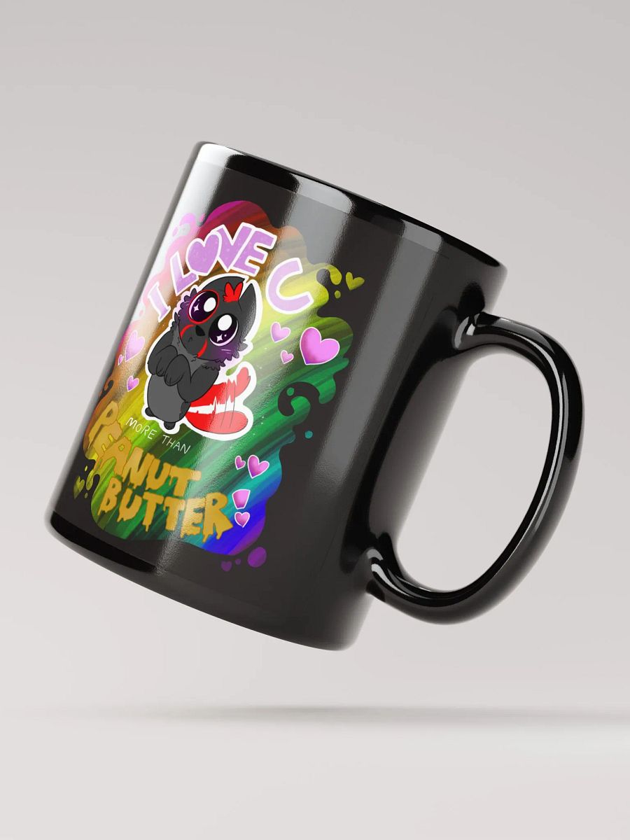 Fury Loves You Pride Black Glossy Mug product image (4)