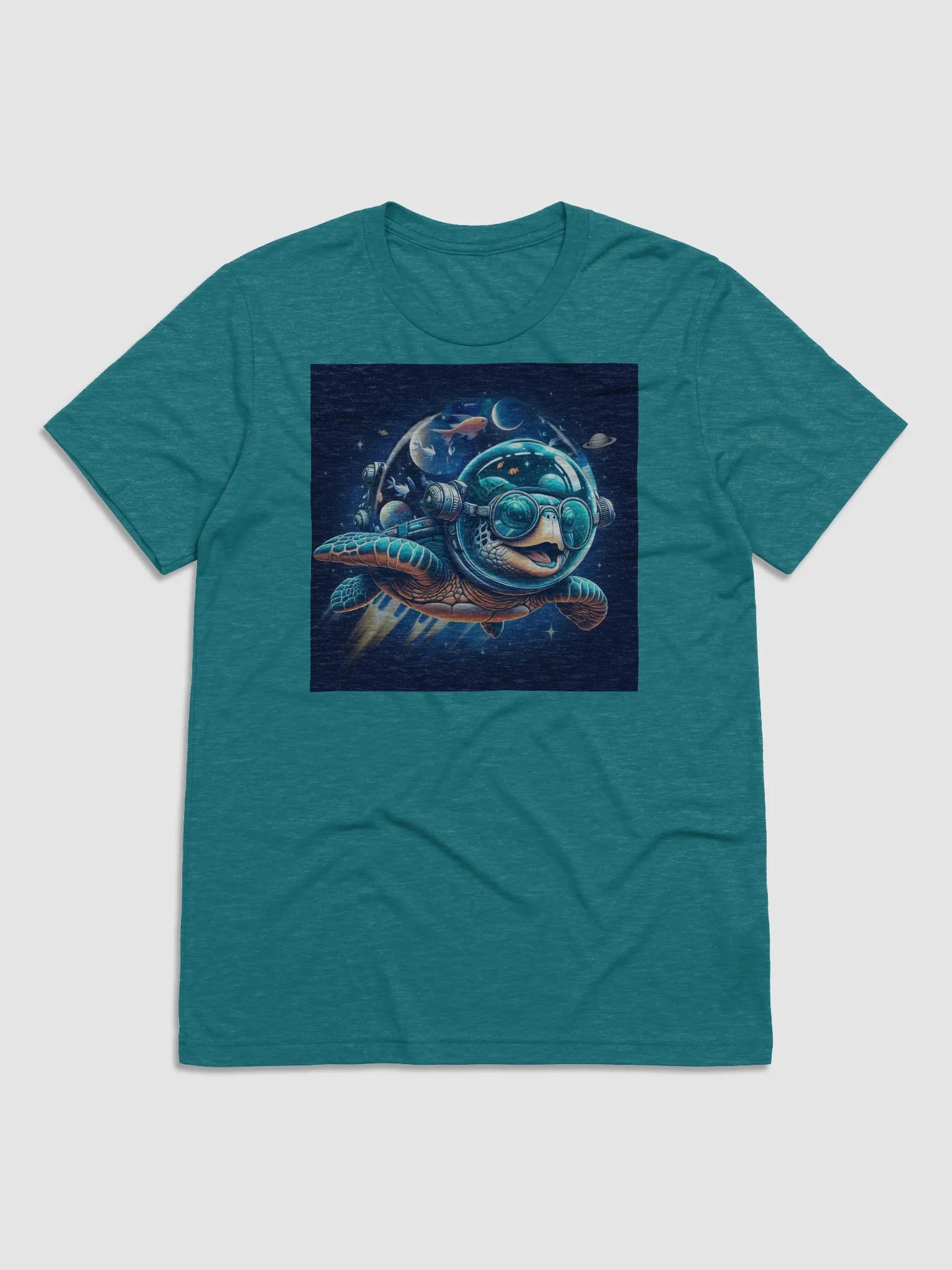 RamJet's Groovy Space Turtle T-Shirt product image (1)