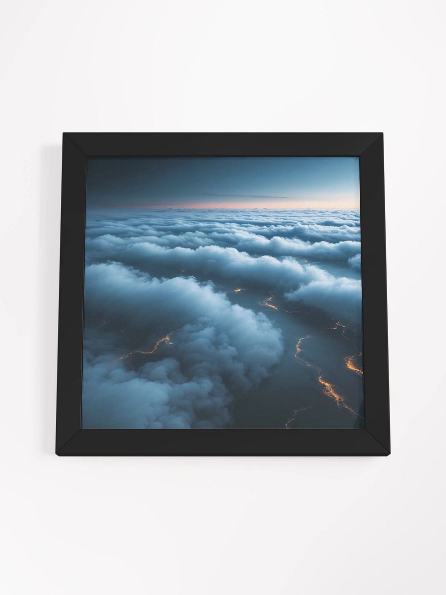 Veins of Fire Beneath the Sky Framed Print product image (40)