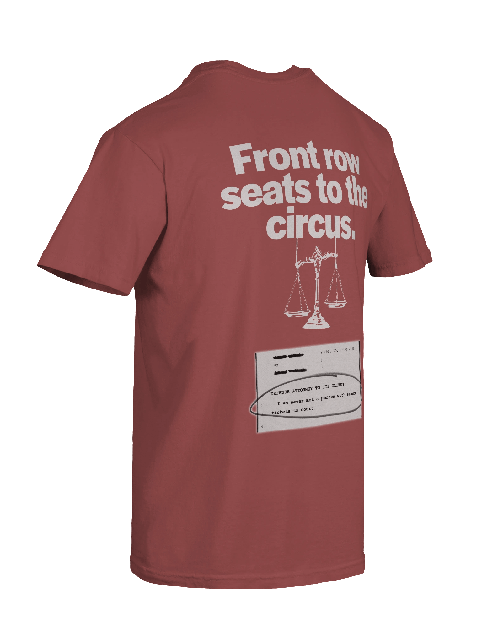 Iconic Court Transcripts Circus T-Shirt product image (10)