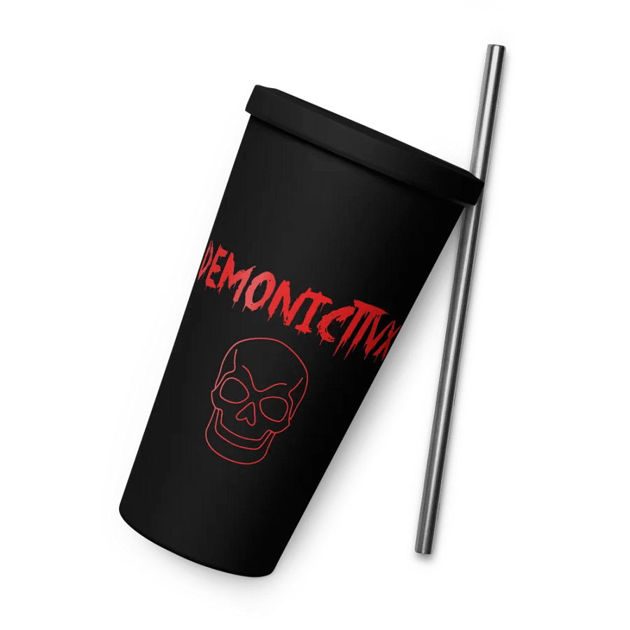 Insulated Tumbler with a Straw product image (6)