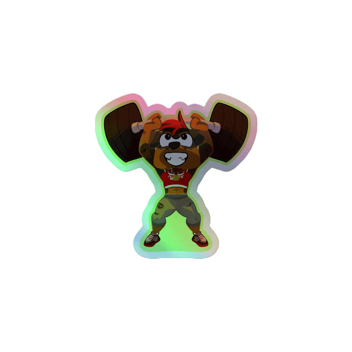 Ruby Workout Sticker Holo product image (1)