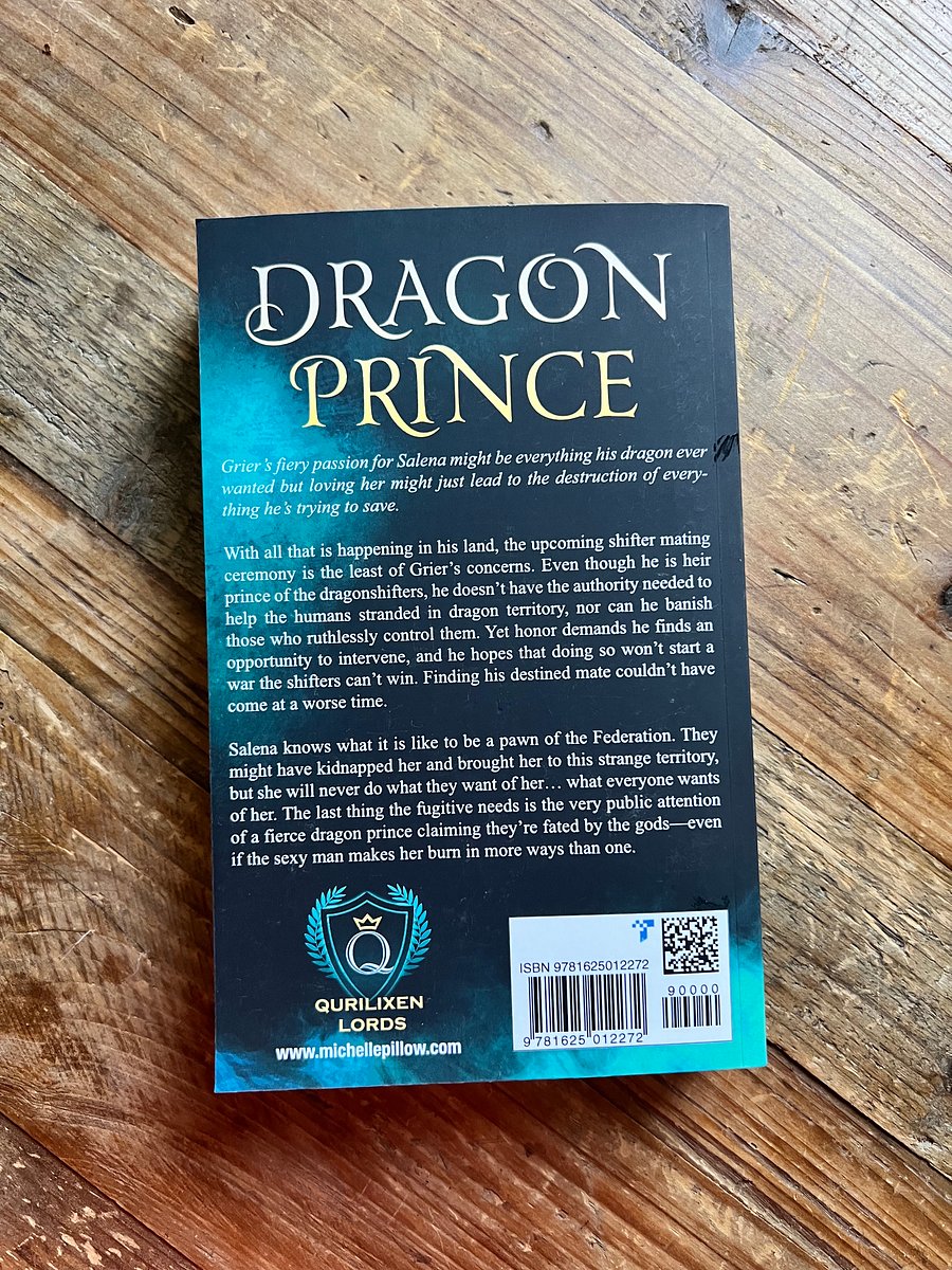SIGNED: Dragon Prince (Qurilixen Lords #1) Paperback product image (4)