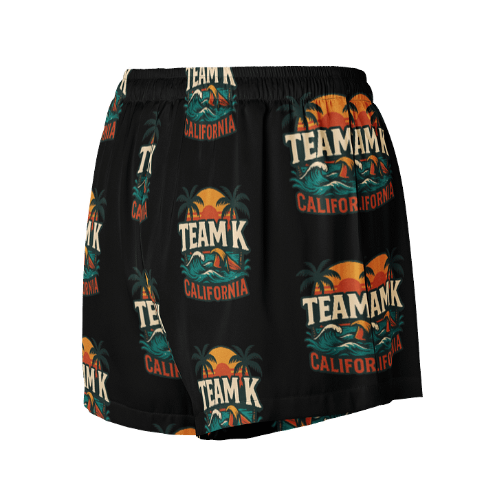TEAM K CALIFORNIA Women's Pajama Shorts product image (2)