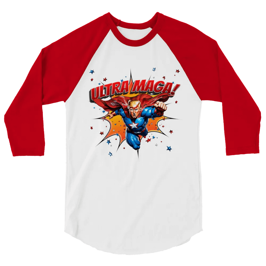 Ultra MAGA! - Unisex Jersey Raglan Tee product image (4)