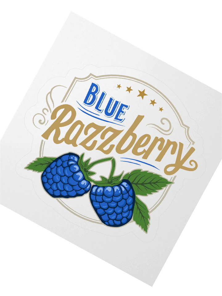 Blue Razzberry / Sticker product image (5)