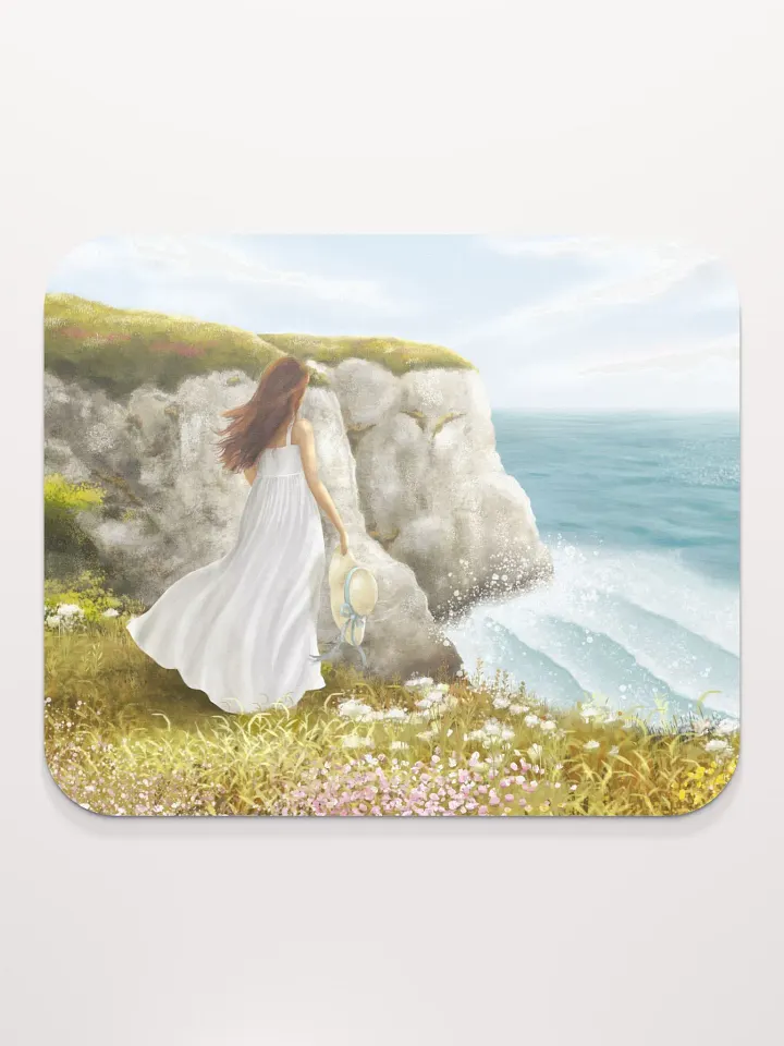 At the Cliff's Edge Mouse Pad product image (1)