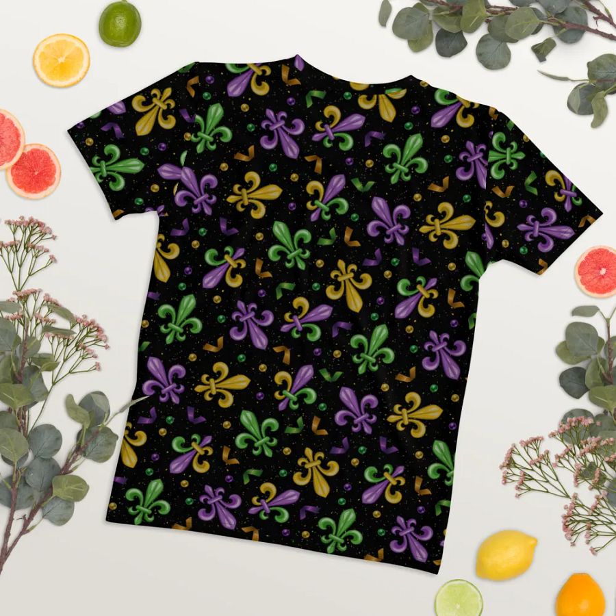Mardi Gra All Over Print T-shirt product image (7)