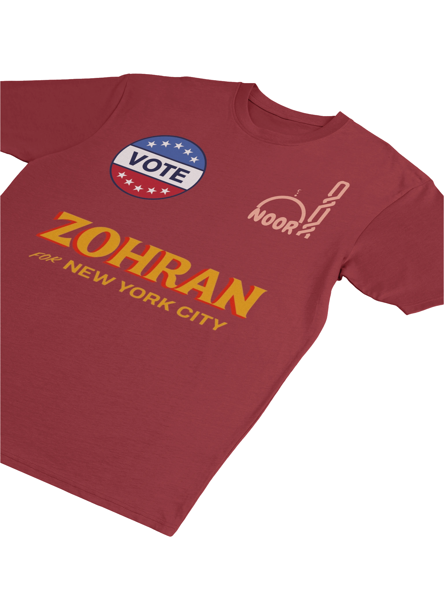 Noor Limited Edition Zohran for NYC Vote Tee product image (5)