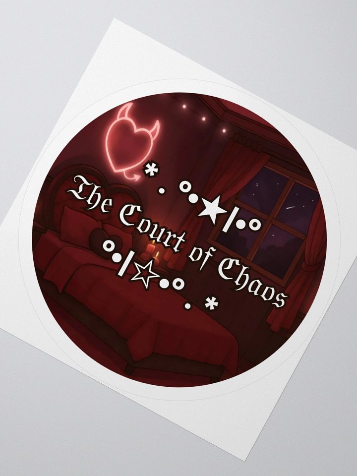 The Court of Chaos Sticker product image (5)