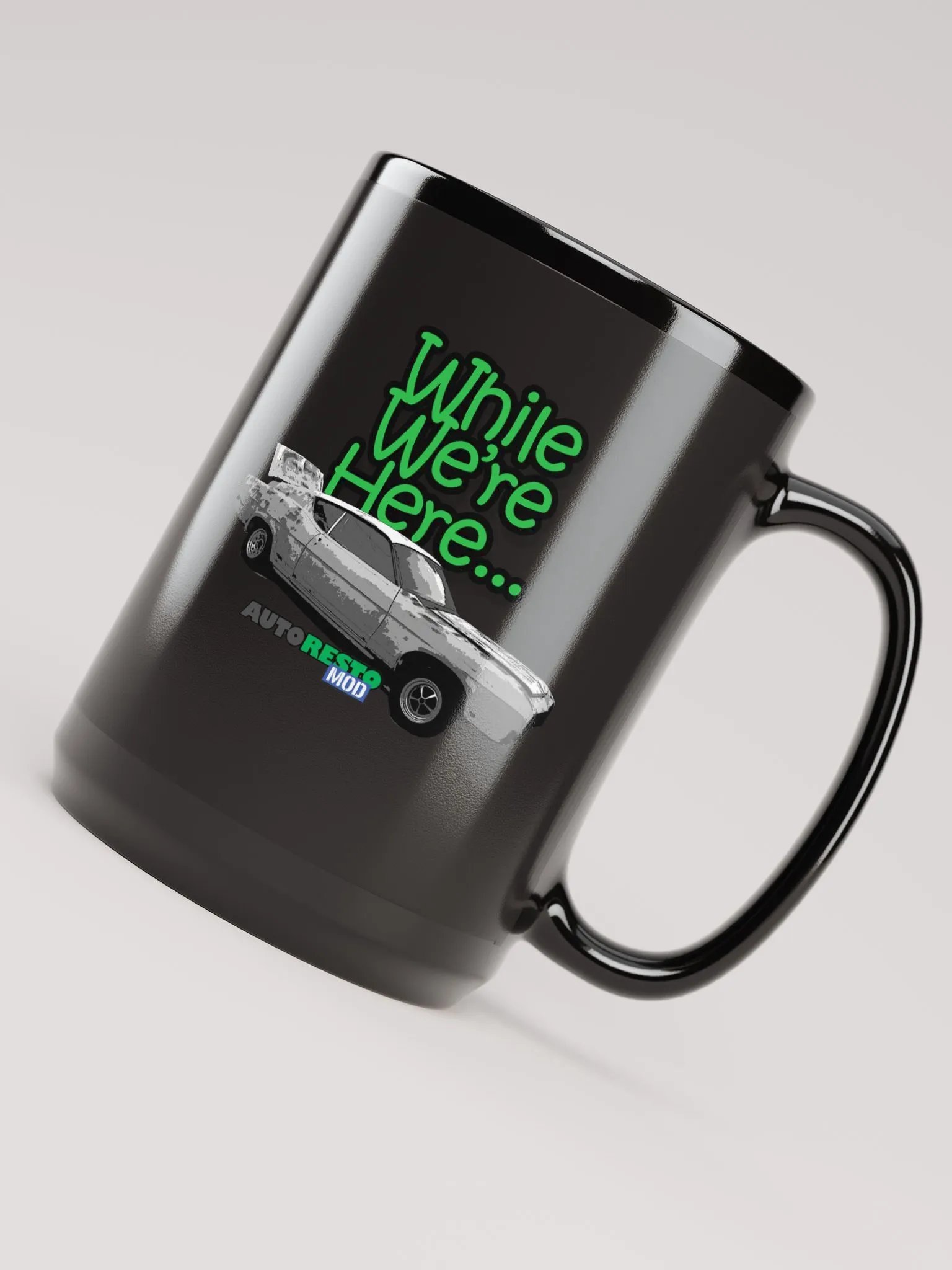 Old Torino Autorestomod 15oz Mug with ARM Logo product image (4)
