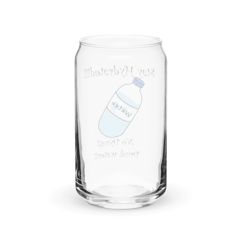 Hydrate! Glass Can Cup product image (38)