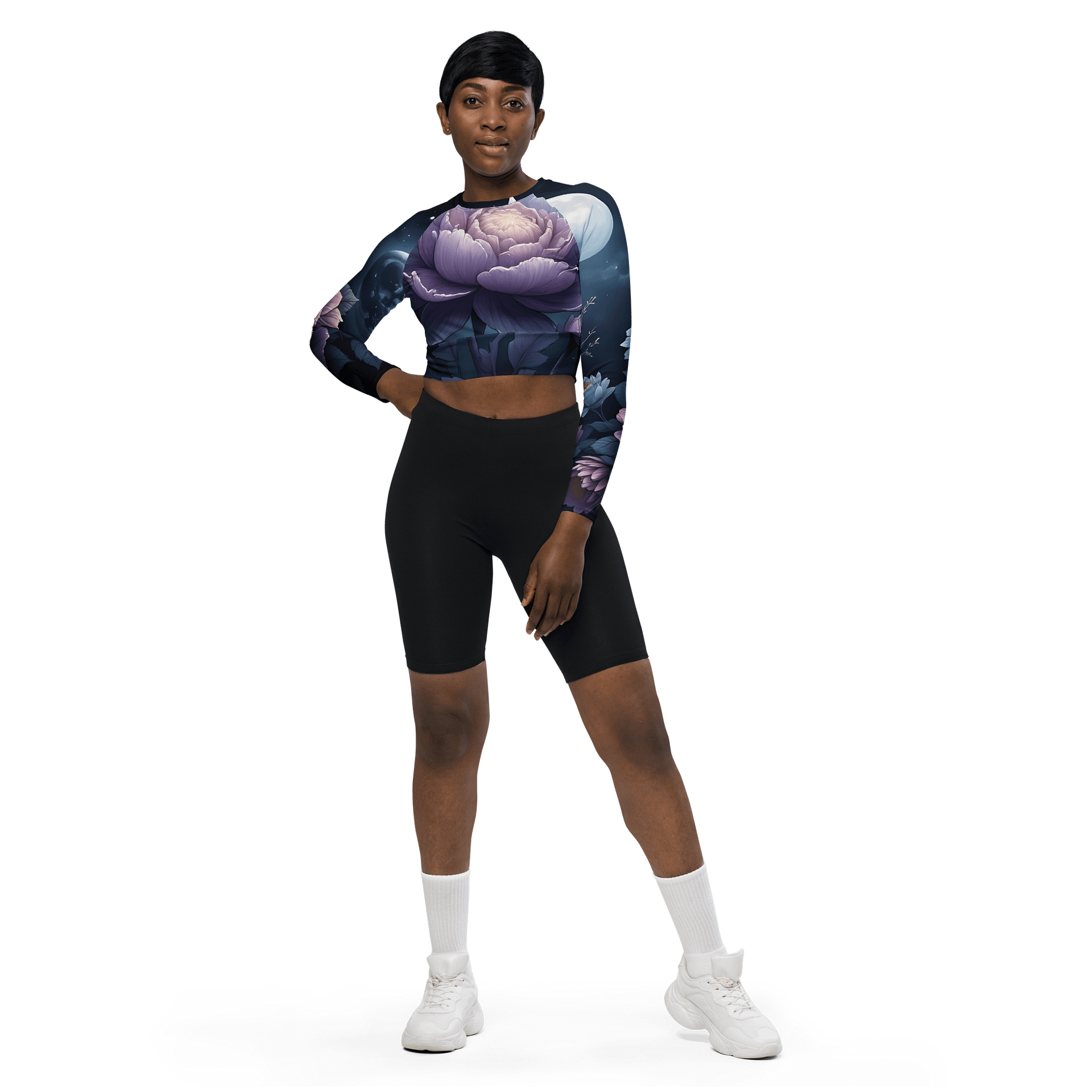 The Midnight Garden Crop Top product image (6)