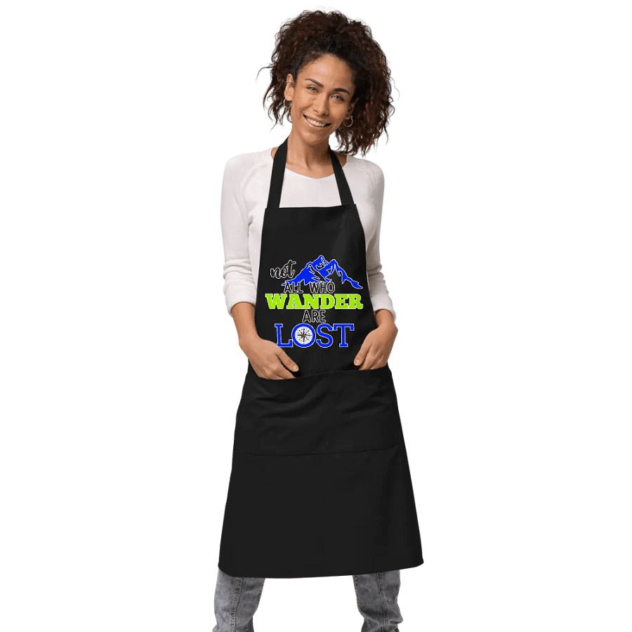 Not All Who Wander Are Lost v2 Apron product image (11)