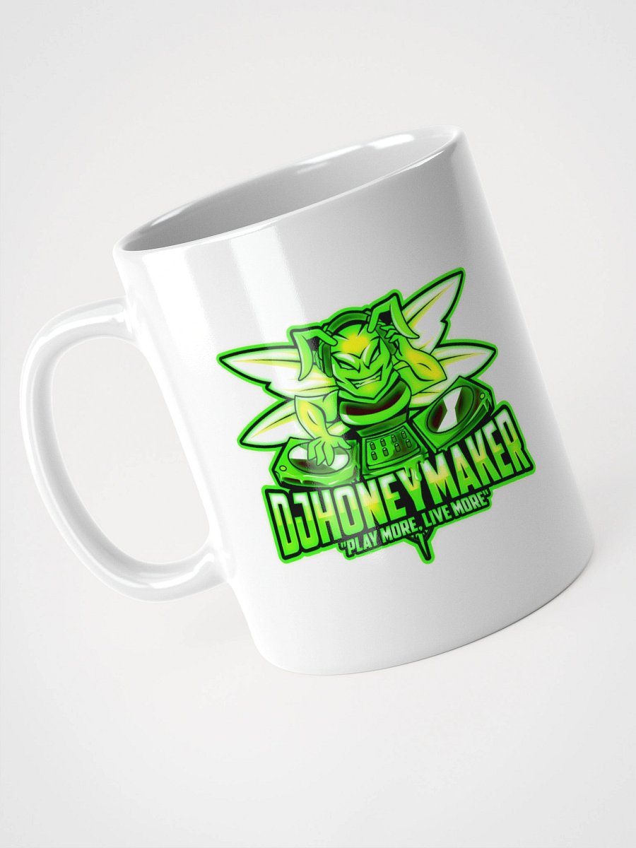 Neon Logo White Glossy Mug product image (8)