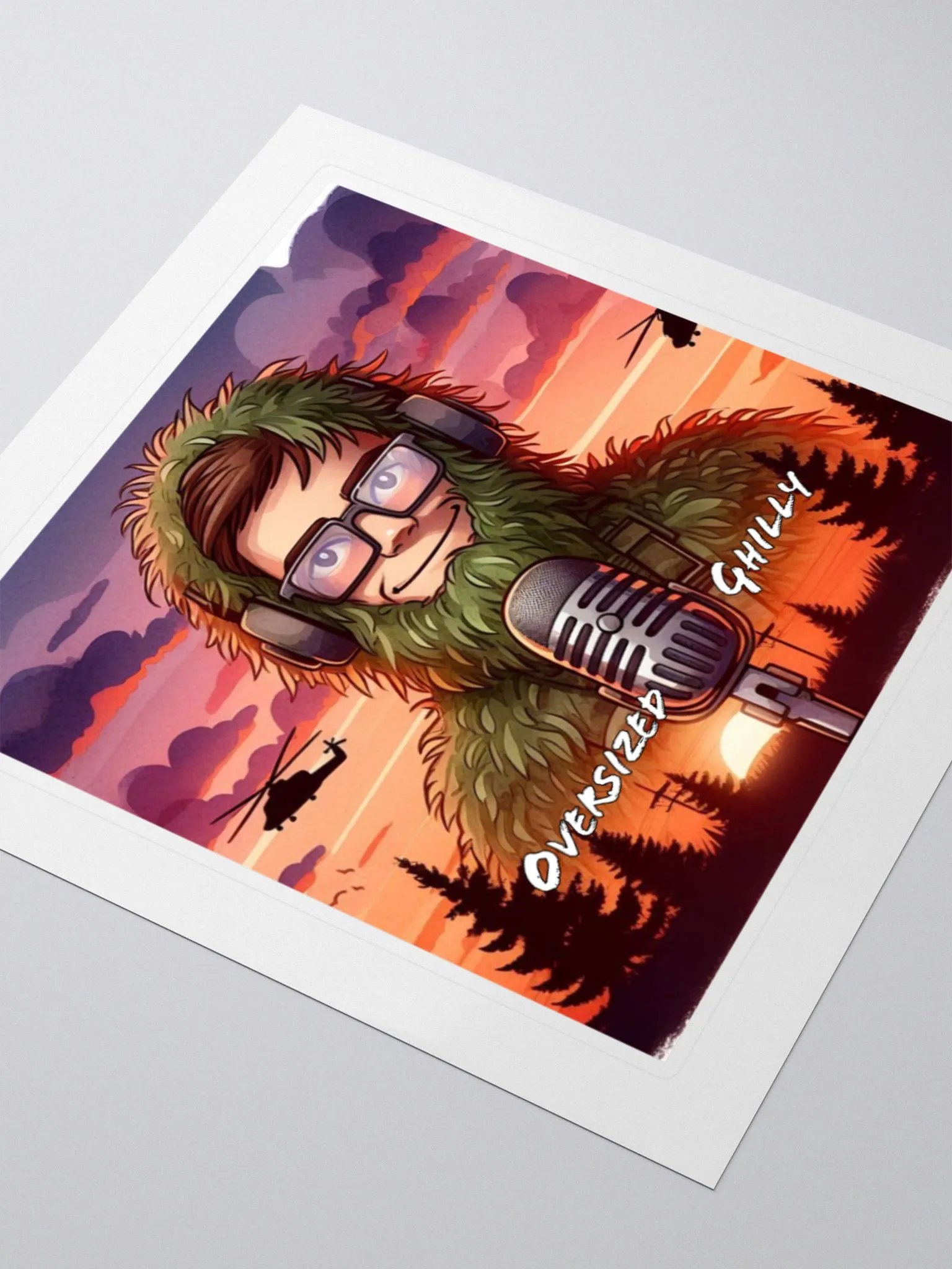 Oversized Ghilly Sticker product image (8)