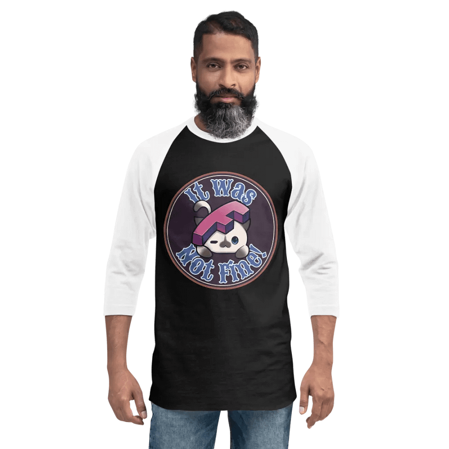 It Will Be Fine Jersey Raglan Tee product image (16)