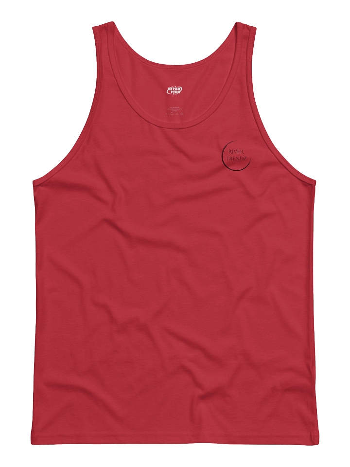 Men's Black Faded Circle River Trendz Logo Tank product image (1)