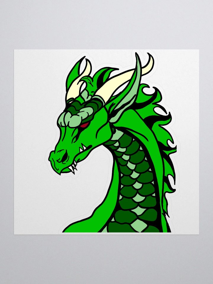 Verdant Fury Sticker product image (1)