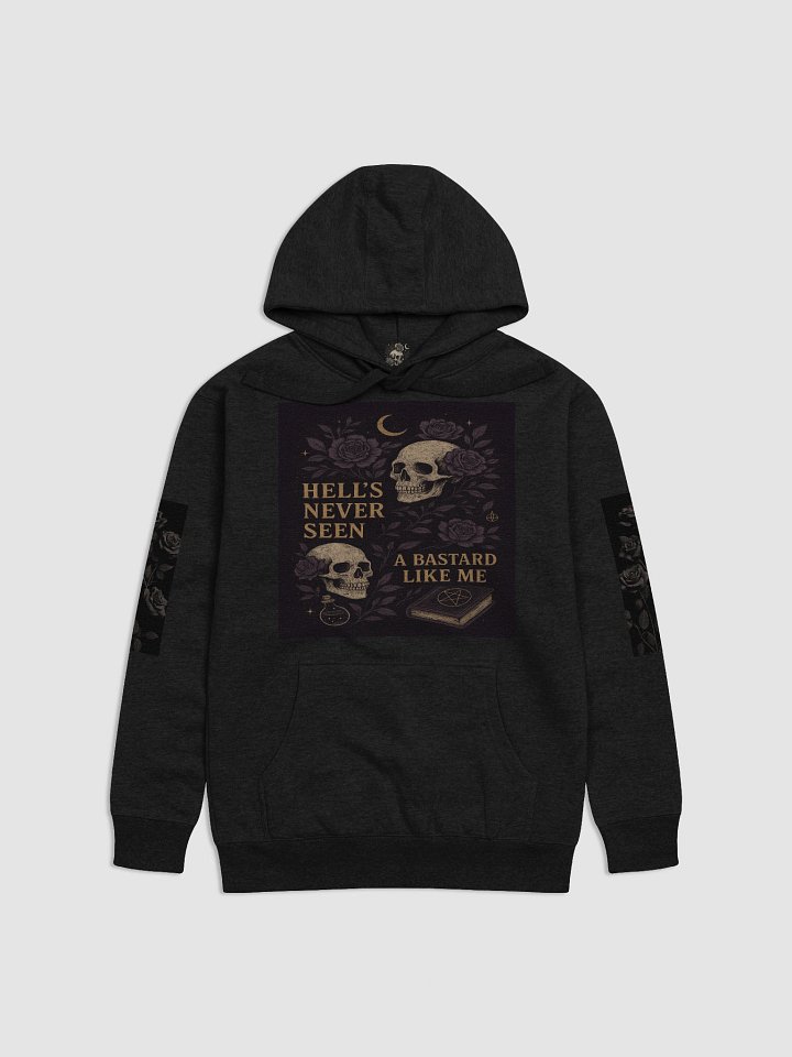 Gothic Rose Skull Unisex Hoodie product image (1)