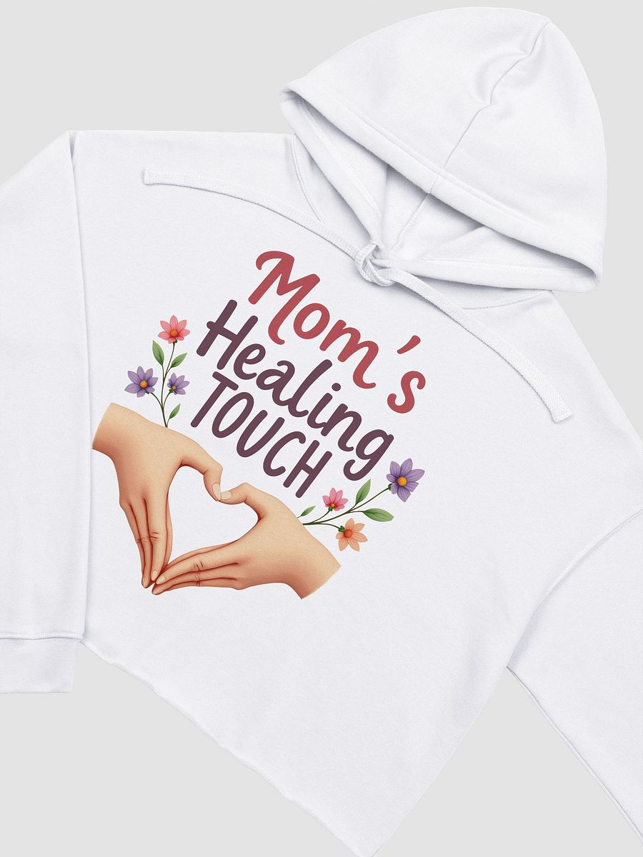 Mom's Healing Touch Crop Hoodie product image (17)